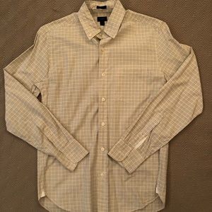 Men’s J. Crew Plaid Button Down Small Slim Fit